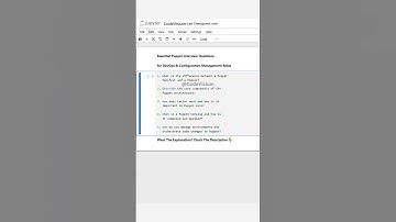 Essential Puppet Interview Questions for DevOps & Configuration Management Roles CodeVisium #Puppet