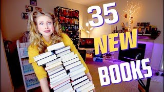 a RIDICULOUS amount of new books