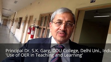 Using OER in Teaching and Learning, Prof  S K  Garg