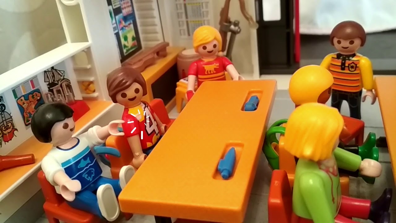 PLAYMOBIL/Ο ΑΤΑΚΤΟΣ ΤΖΙΜΙ ΣΤΟ ΣΧΟΛΕΙΟ/EL TRAVIESO JIIMMI EN LA ESCUELA/PLAYMOBIL AND BABIES BY AZINA