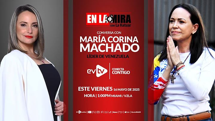ENTREVISTA con María Corina Machado | #EnLaMira con #LaKatuar | VIERNES 16 de MAYO de 2025 #EnVivo
