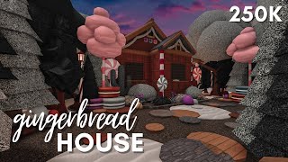 BLOXBURG | Gingerbread House | 250k | Speedbuild