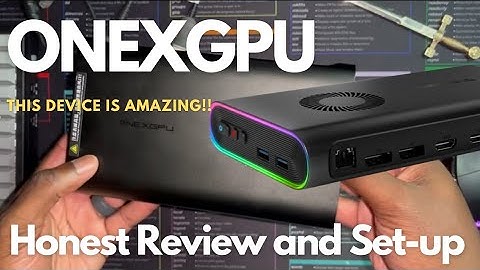 ONEXGPU Review and Setup - This thing is a GAME changer!!