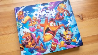 (book flip) The Art of Crash Bandicoot 4: It's About Time