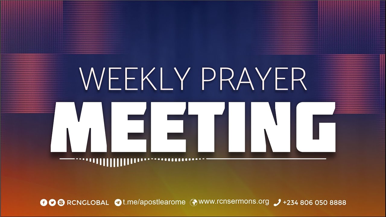 WEEKLY PRAYER MEETING  || TUESDAY 08-06-2021