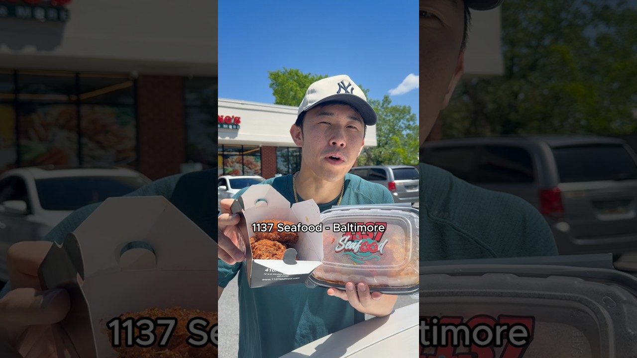 Rating wings at 1137 Seafood in Baltimore, MD
