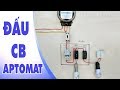 Cách Đấu Aptomat | CB Tủ Điện Bảo Vệ Hệ Thống Điện Gia Đình