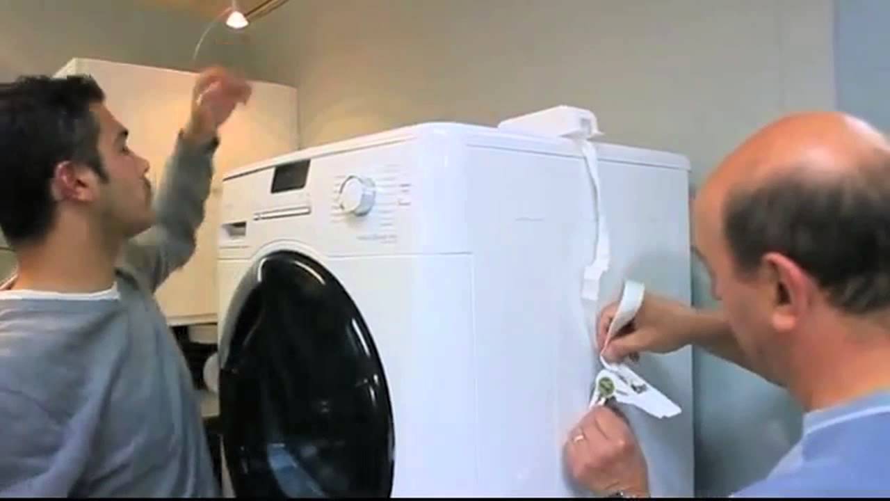 Jak spojit pračku a sušičku?