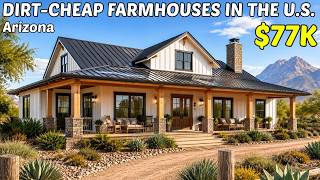 10 Dirt-Cheap Arizona Farmhouses With Land Under $300K (Real Estate Goldmines You Can Buy Right Now)