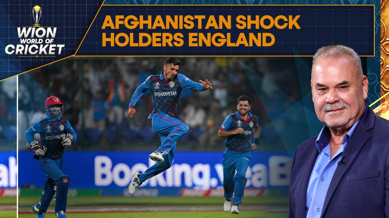 ODI WORLD CUP 2023: AFGHANISTAN PULL-OFF WORLD CUP’S FIRST UPSET AGAINST ENGLAND | WION Sports LIVE
