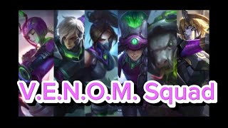 V.E.N.O.M. Squad | Mobile Legends Bang Bang | Jelson Channel Videos