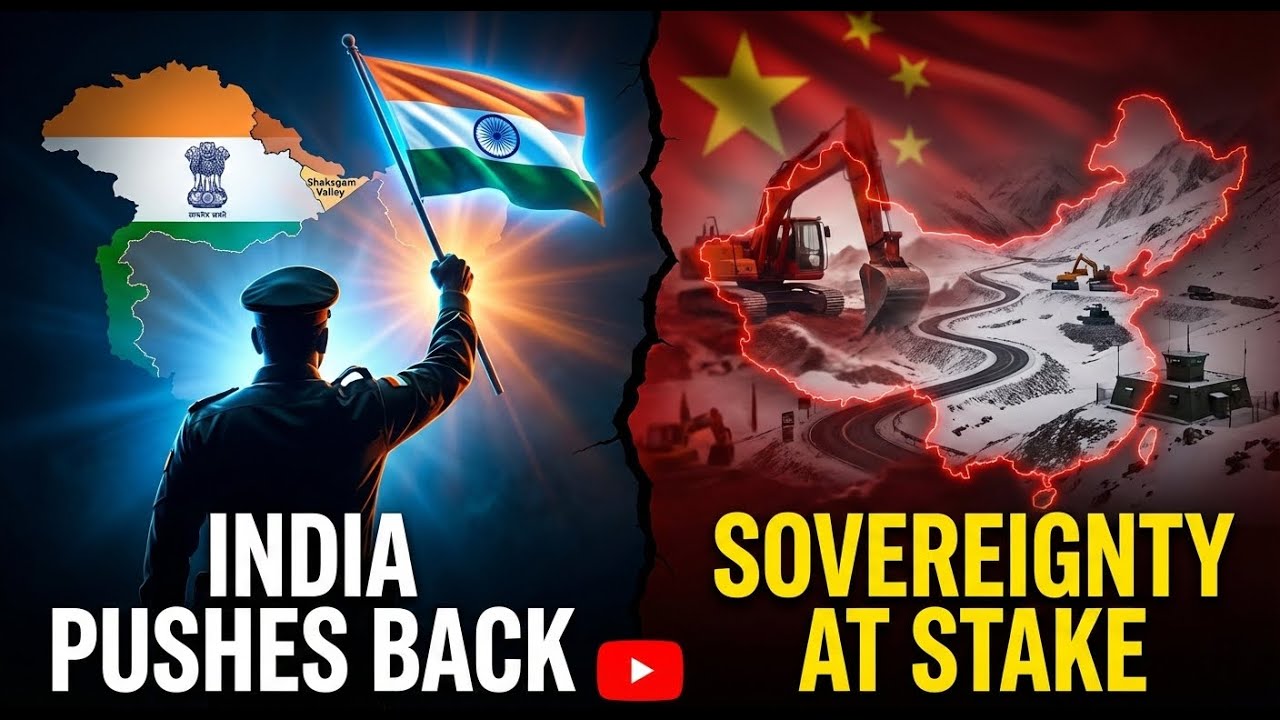 India Rejects Chinese Infrastructure Drive in Shaksgam Valley, Calls It a Breach of Sovereignty