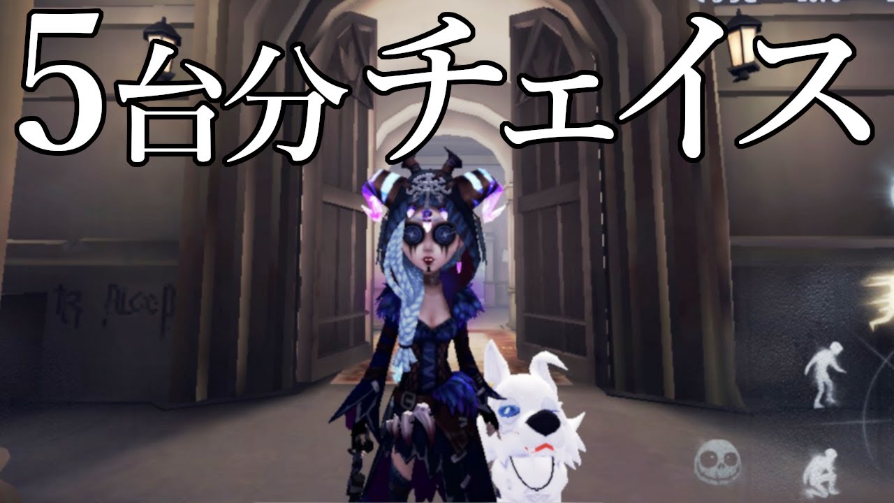 【第五人格】聖心病院祭司の５台分チェイス！【Identity V】