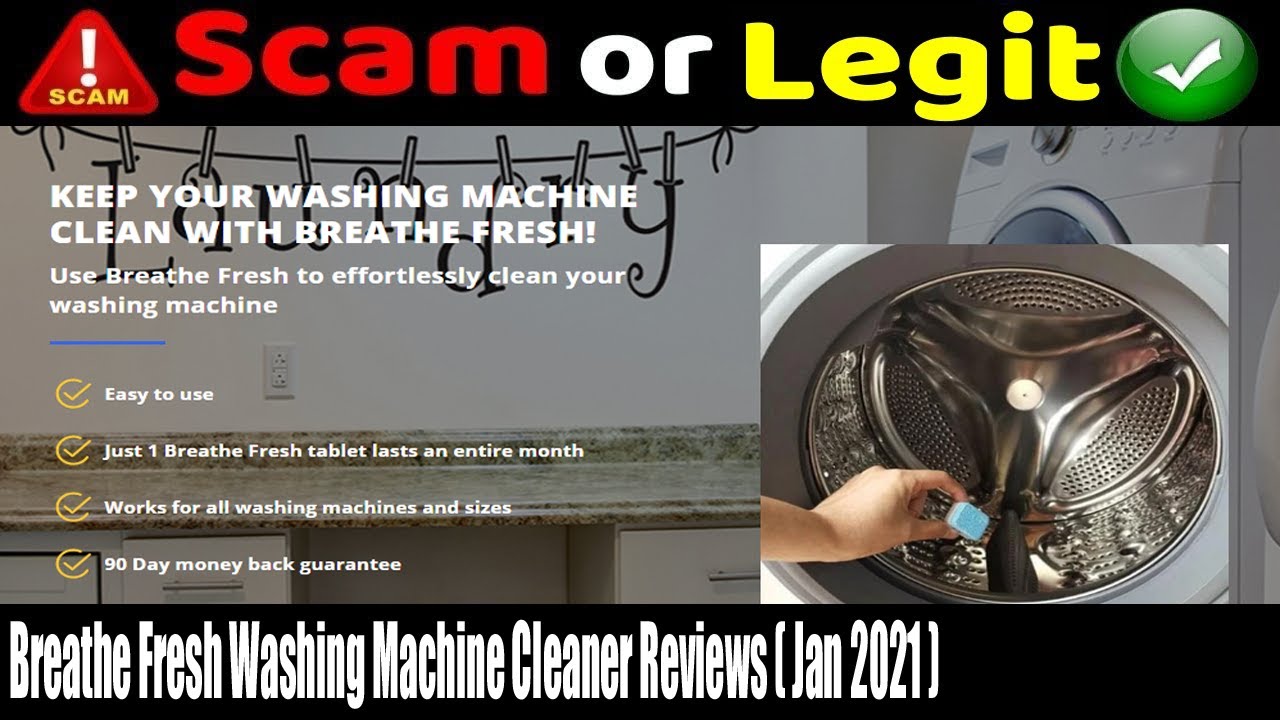 Breathe Fresh Washing Machine Cleaner Reviews (Jan 2021) Is It A