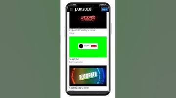 How to create intro to create intro for YouTube channel in mobile | #short #intro By #tech07