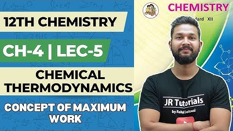 12th Chemistry | Chapter 4 | Chemical Thermodynamics | Lecture 5 | Maharashtra Board |