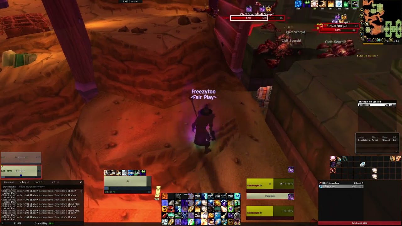 WoW HC Official 60 Priest Solo Uldaman Enchanter Unlock