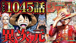 【 ワンピース 1045話 】覚醒したニカルフィのギア5が強すぎる！カイドウすらも予測不能なヒトヒトの実の能力で追い詰め始める！【 ONEPIECE 悪魔の実 ゴムゴムの実 ジョイボーイ 】