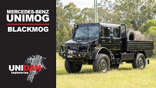 BLACKMOG  THE BLACKED OUT UNIMOG  2021 U5023