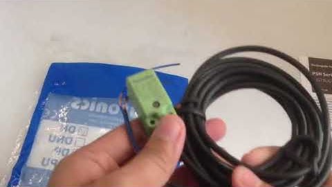 Unboxing Proximity Sensor Autonics PSN-17-5DN
