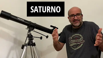 Como conseguir ver Saturno pelo telescópio?