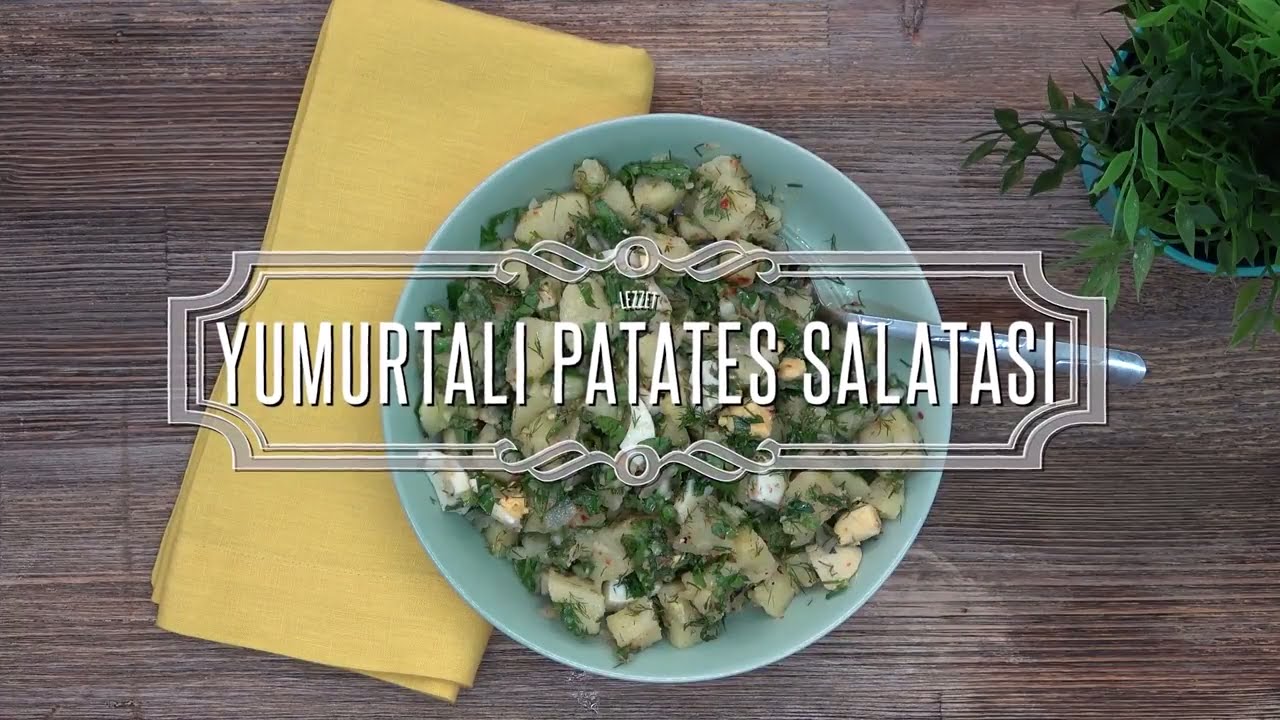 Yumurtalı Patates Salatası Videosu Yumurtalı Patates Salatası Videosu
