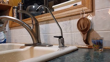 fix a leaking air gap faucet on your reverse osmosis system