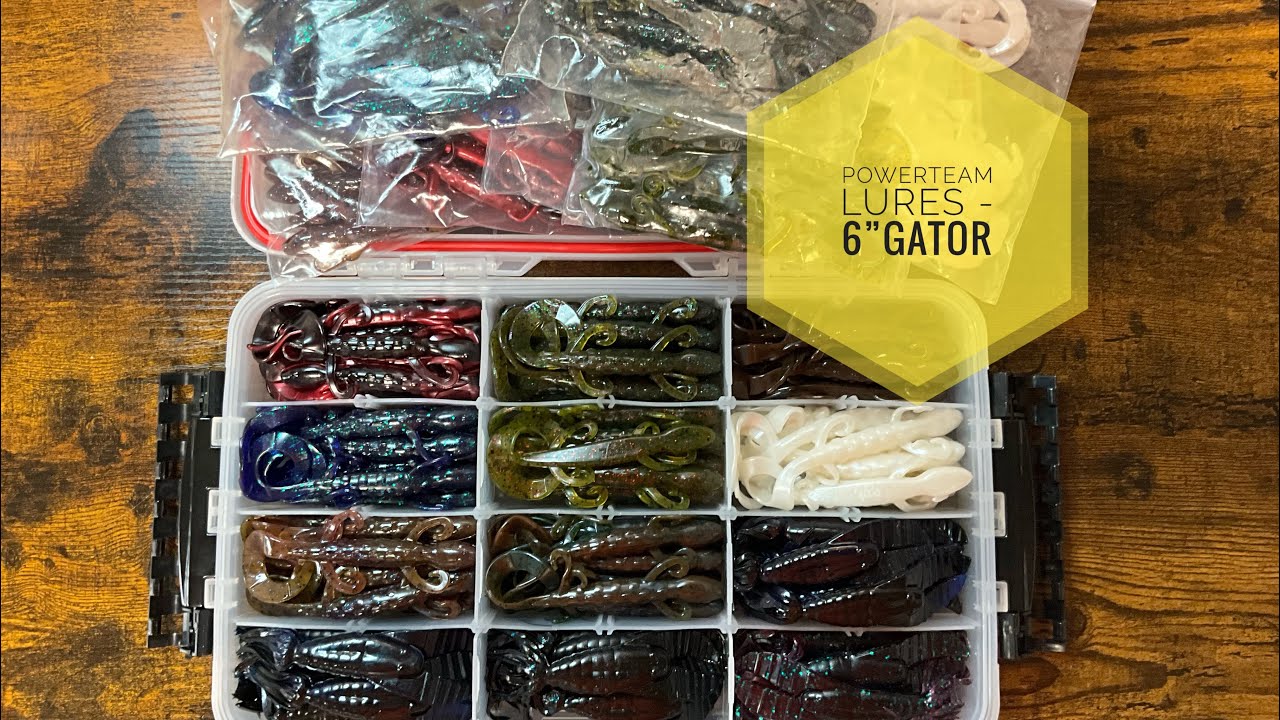 PowerTeam Lures – 6” Gator
