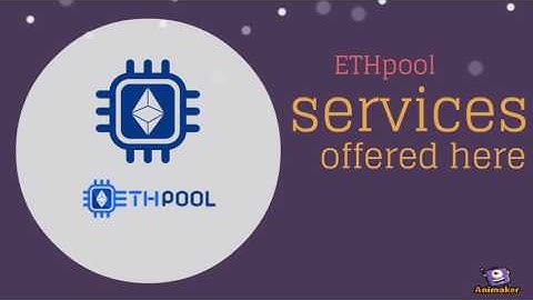 Presenting ETHpool