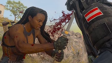 MW3 | NEW | THE WALKING DEAD "MICHONNE" OPERATOR "DEAD CUTS" FINISHING MOVE - MW3 FINISHERS