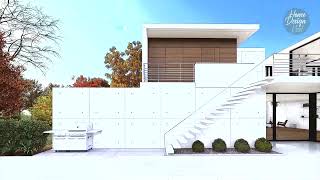 Manga Rendered  Modern Minimalist House Design I Villa Cabrera #lumion #architecture #house