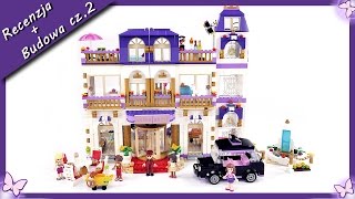 Grand Hotel w Heartlake cz.2 - Budowanie klocków Lego Friends 41101