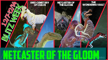 [ARK MOBILE] DUNGEON RUN-NETCASTER OF THE GLOOM.. easy dungeon run |HINDI