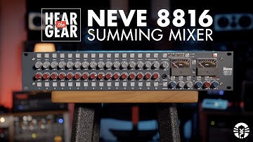 Exploring The AMS Neve 8816 Summing Mixer