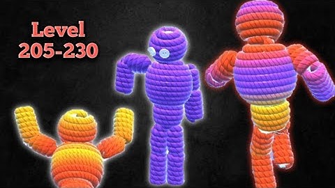 Rope man run | level 205-230 | just gameplay