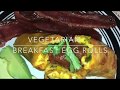 Vegetarian Breakfast “Egg Rolls”