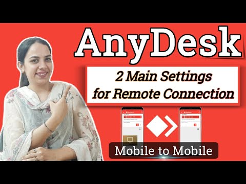 Anydesk Settings: Mobile