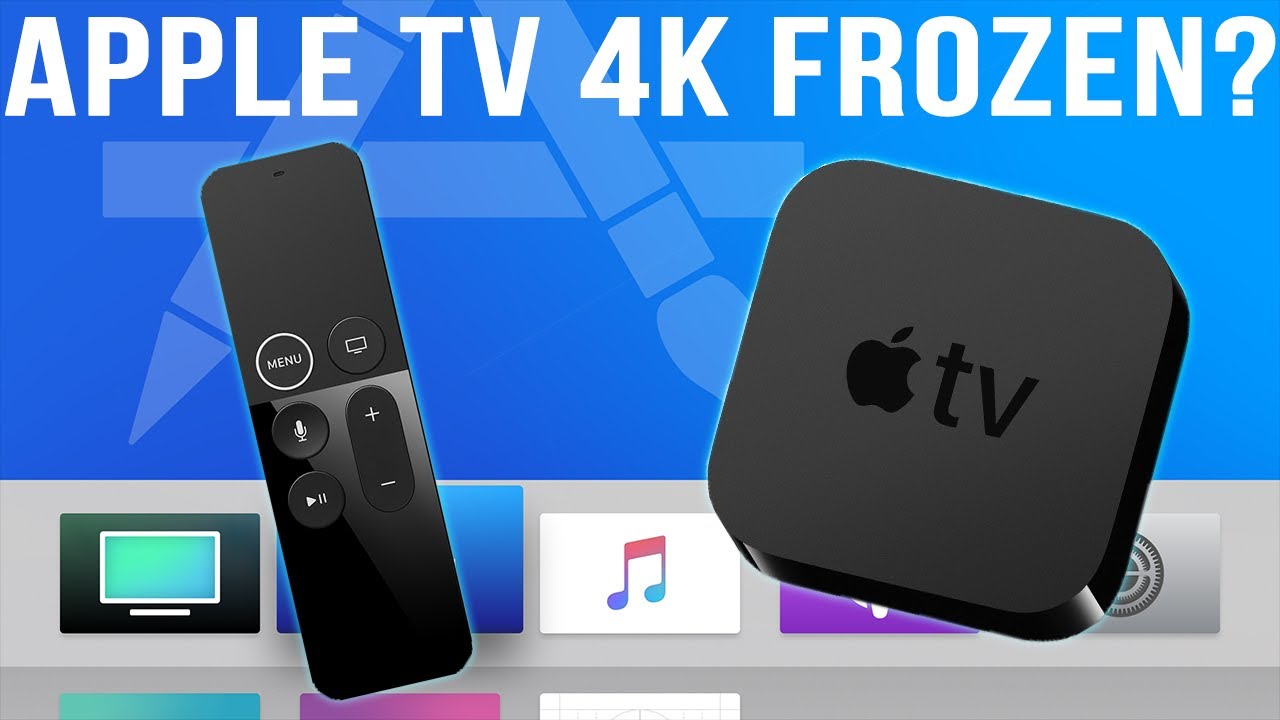 to Reset frozen Apple TV 4k - YouTube