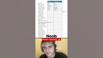 Noob🤡 vs Pro💀 #excelsolution #exceltips #microsoftexcel #shortsfeed #subscribe #newsong