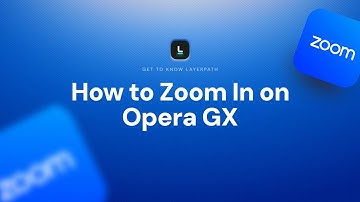 How to Zoom In on Opera GX | Quick Step-by-Step Guide (2024)