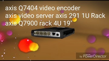 AXIS Video encoder