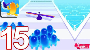 Join Blob Clash 3D Level 178 - 189 Part 15 gameplay walkthrough (android, iOS) #joinclash#gunclash