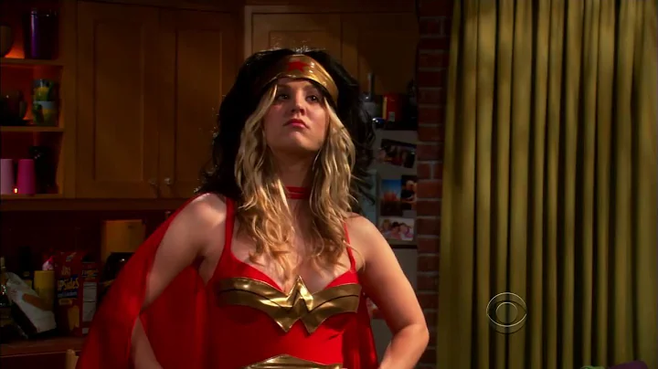 Penny Blonde Wonder woman - The Big Bang Theory