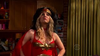 Penny Blonde Wonder woman  The Big Bang Theory