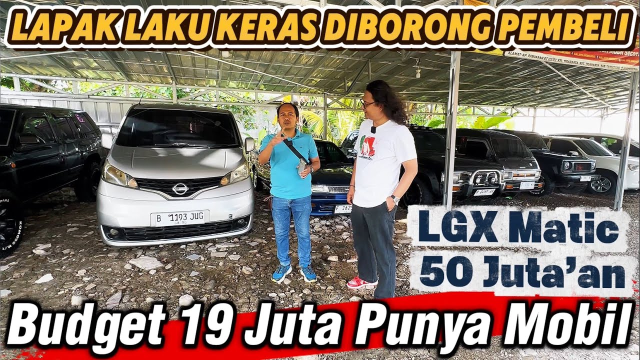 Lapak Mobil Bekas Murah Laku Keras Diborong Pembeli‼️Termurah 19Juta Aja‼️Lgx Matic Cuma 50Juta’an‼️