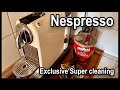 Cleaning the Nespresso machine like an Italian chemist