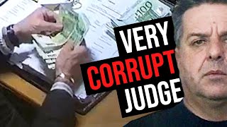 Judge caught taking bribes from Mafia on hidden camera