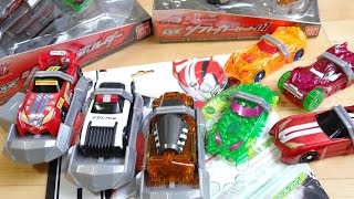 いきなりシフトカーが満車!? DXシフトカーホルダー&DXシフトカーセット01【開封レビュー】仮面ライダードライブ