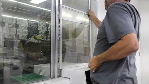 How to install the vertical window kit for the saddle air conditioner