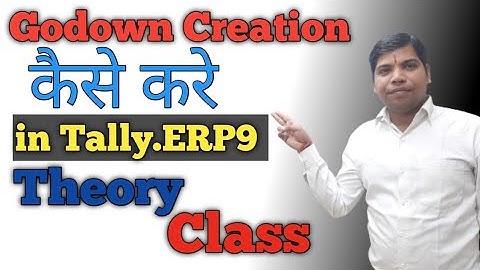 How to create Godown in Tally erp 9 || Maintain Multiple Godown in Tally || Branch Stock Transfer